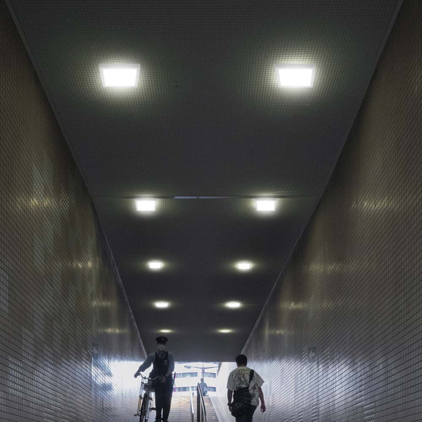 LED Stropní svítidlo LED/18W/230V 3000K 21,4x21,4 cm bílá