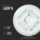 LED Stropní svítidlo LED/18W/230V 31cm 3000K/4000K/6400K mléčná