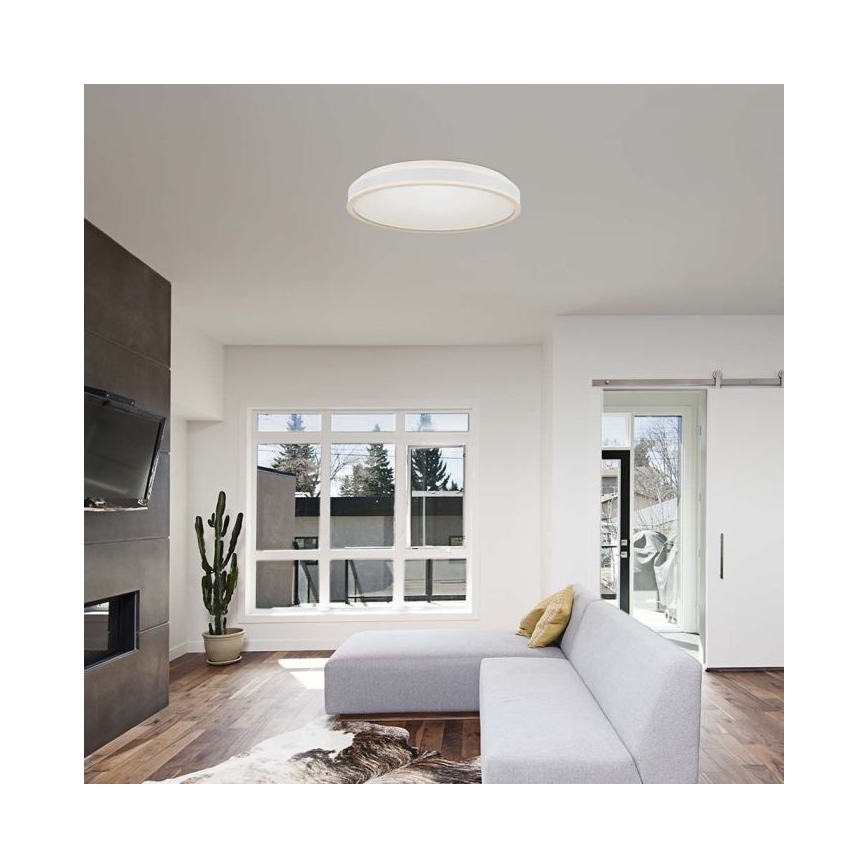 LED Stropní svítidlo LED/18W/230V 4000K pr. 35 cm bílá
