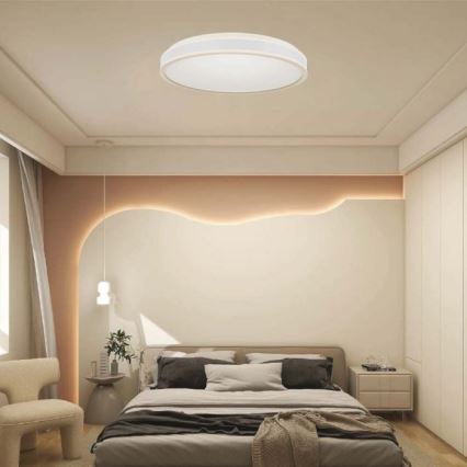 LED Stropní svítidlo LED/18W/230V 4000K pr. 35 cm bílá
