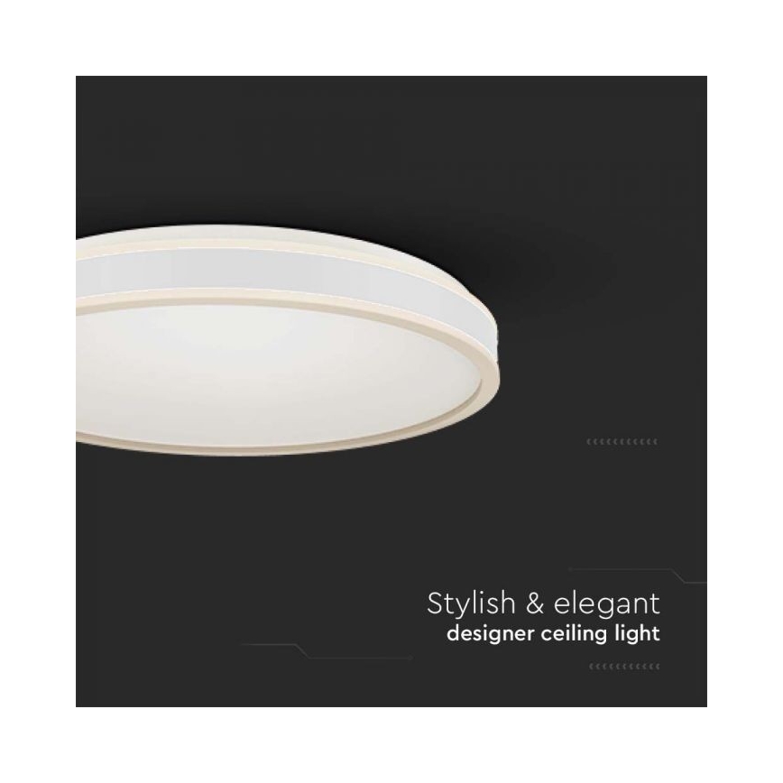 LED Stropní svítidlo LED/18W/230V 4000K pr. 35 cm bílá