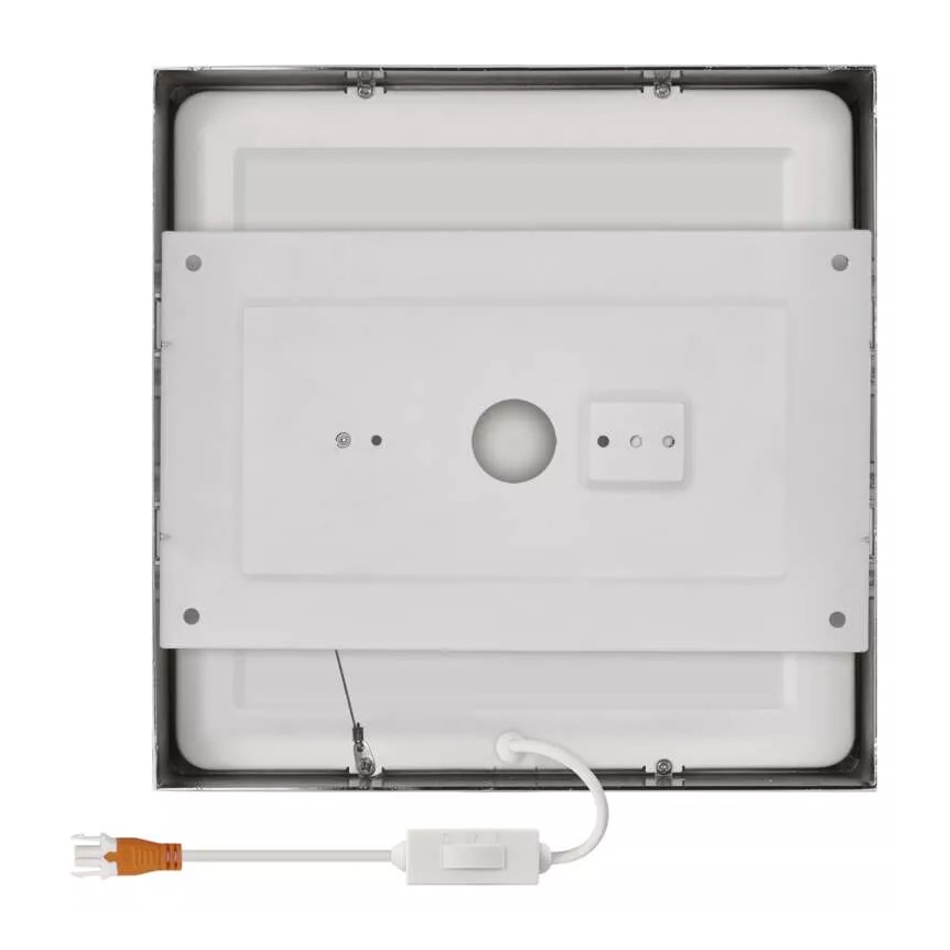 LED Stropní svítidlo NEXXO LED/21W/230 3000/3500/4000K 22,5x22,5 cm matný chrom