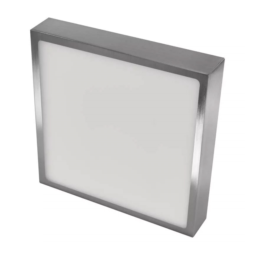 LED Stropní svítidlo NEXXO LED/21W/230 3000/3500/4000K 22,5x22,5 cm matný chrom