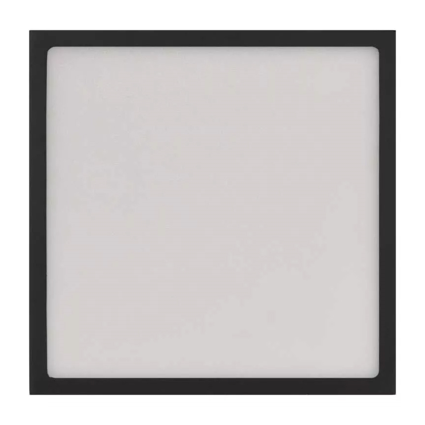 LED Stropní svítidlo NEXXO LED/21W/230V 3000/3500/4000K 22,5x22,5 cm černá