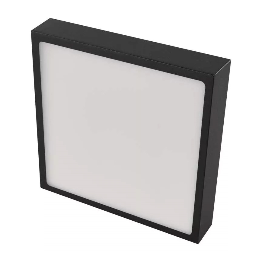 LED Stropní svítidlo NEXXO LED/21W/230V 3000/3500/4000K 22,5x22,5 cm černá