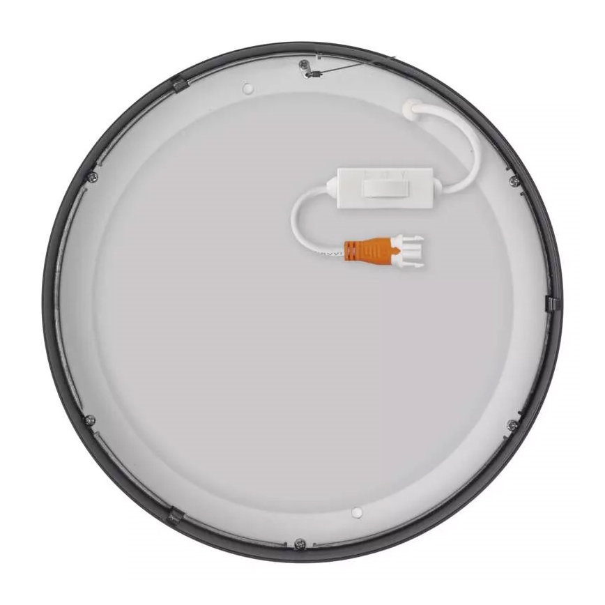 LED Stropní svítidlo NEXXO LED/21W/230V 3000/3500/4000K pr. 22,5 cm černá