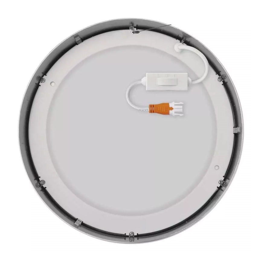 LED Stropní svítidlo NEXXO LED/21W/230V 3000/3500/4000K pr. 22,5 cm lesklý chrom