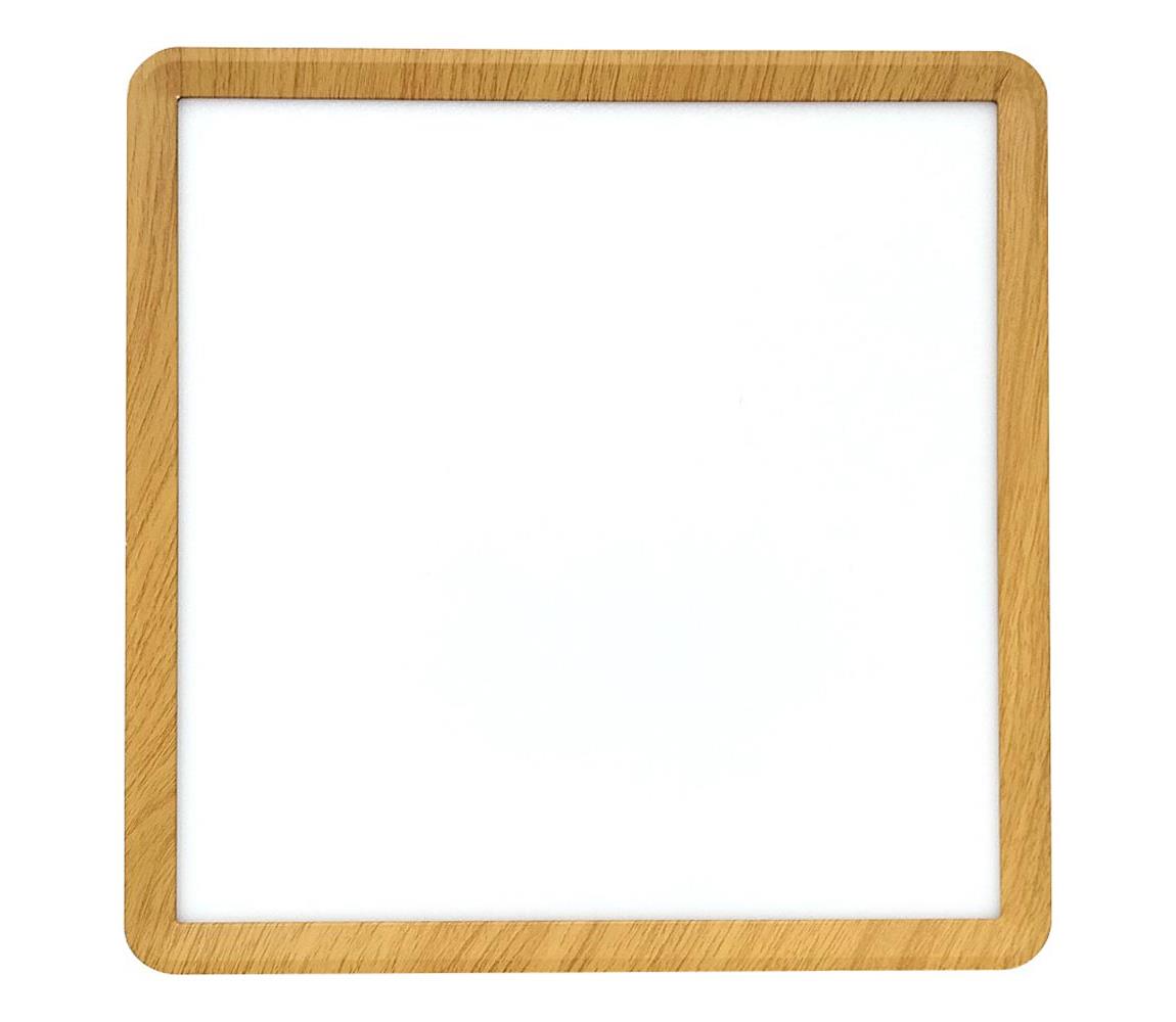 LED Stropní svítidlo LED/24W/230V 3000/4000/6500K 30x30 cm béžová 008 0001289 – Alasans