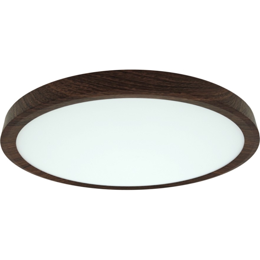 LED Stropní svítidlo LED/24W/230V 3000/4000/6500K pr. 30 cm hnědá