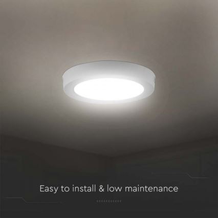 LED Stropní svítidlo LED/24W/230V 3000K pr. 28,8 cm