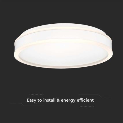 LED Stropní svítidlo LED/24W/230V 4000K bílá