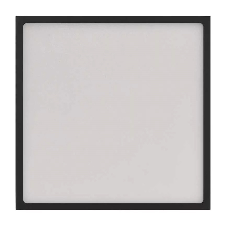 LED Stropní svítidlo NEXXO LED/28,5W/230V 3000/3500/4000K 30x30 cm černá