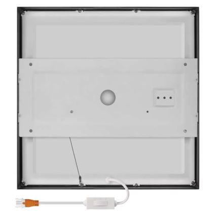 LED Stropní svítidlo NEXXO LED/28,5W/230V 3000/3500/4000K 30x30 cm černá
