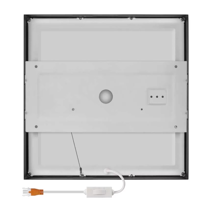 LED Stropní svítidlo NEXXO LED/28,5W/230V 3000/3500/4000K 30x30 cm černá