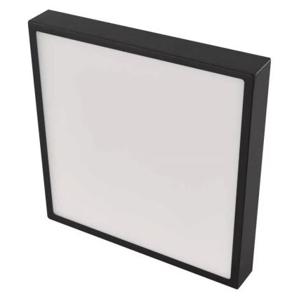 LED Stropní svítidlo NEXXO LED/28,5W/230V 3000/3500/4000K 30x30 cm černá