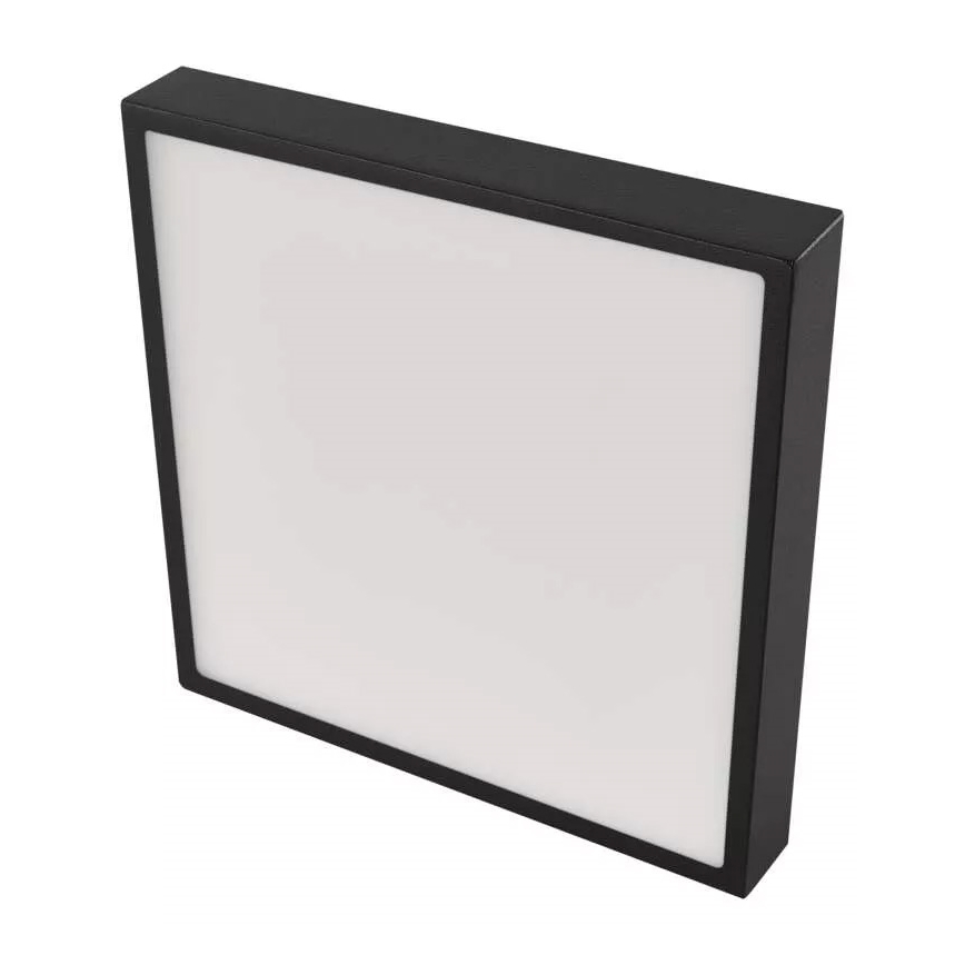 LED Stropní svítidlo NEXXO LED/28,5W/230V 3000/3500/4000K 30x30 cm černá