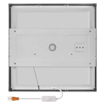 LED Stropní svítidlo NEXXO LED/28,5W/230V 3000/3500/4000K 30x30 cm matný chrom