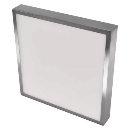 LED Stropní svítidlo NEXXO LED/28,5W/230V 3000/3500/4000K 30x30 cm matný chrom