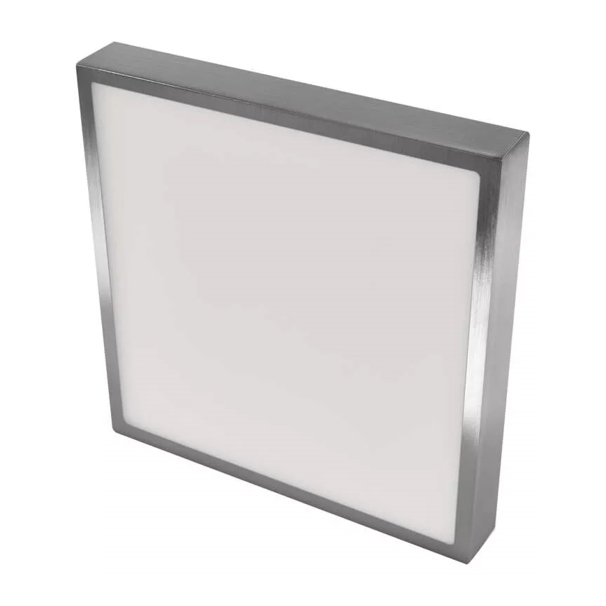 LED Stropní svítidlo NEXXO LED/28,5W/230V 3000/3500/4000K 30x30 cm matný chrom
