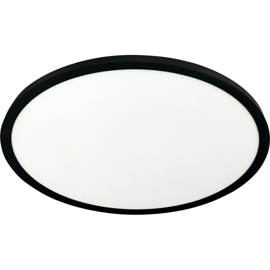 LED Stropní svítidlo LED/32W/230V 3000/4000/6500K pr. 40 cm černá