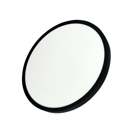 LED Stropní svítidlo LED/32W/230V 3000/4000/6500K pr. 40 cm černá