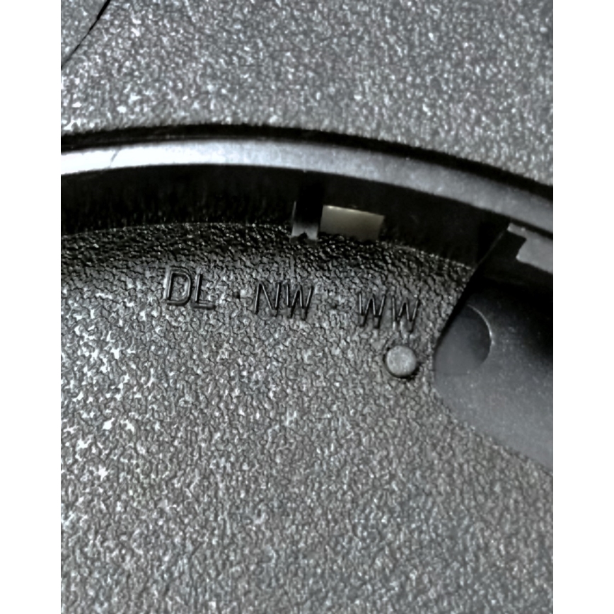 LED Stropní svítidlo LED/32W/230V 3000/4000/6500K pr. 40 cm černá