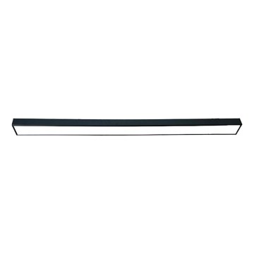 LED Stropní svítidlo LED/32W/230V 4000K 120x7 cm černá
