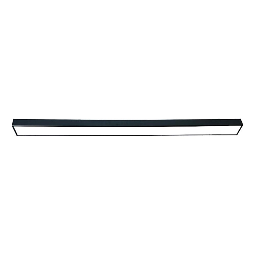 LED Stropní svítidlo LED/32W/230V 4000K 120x7 cm černá