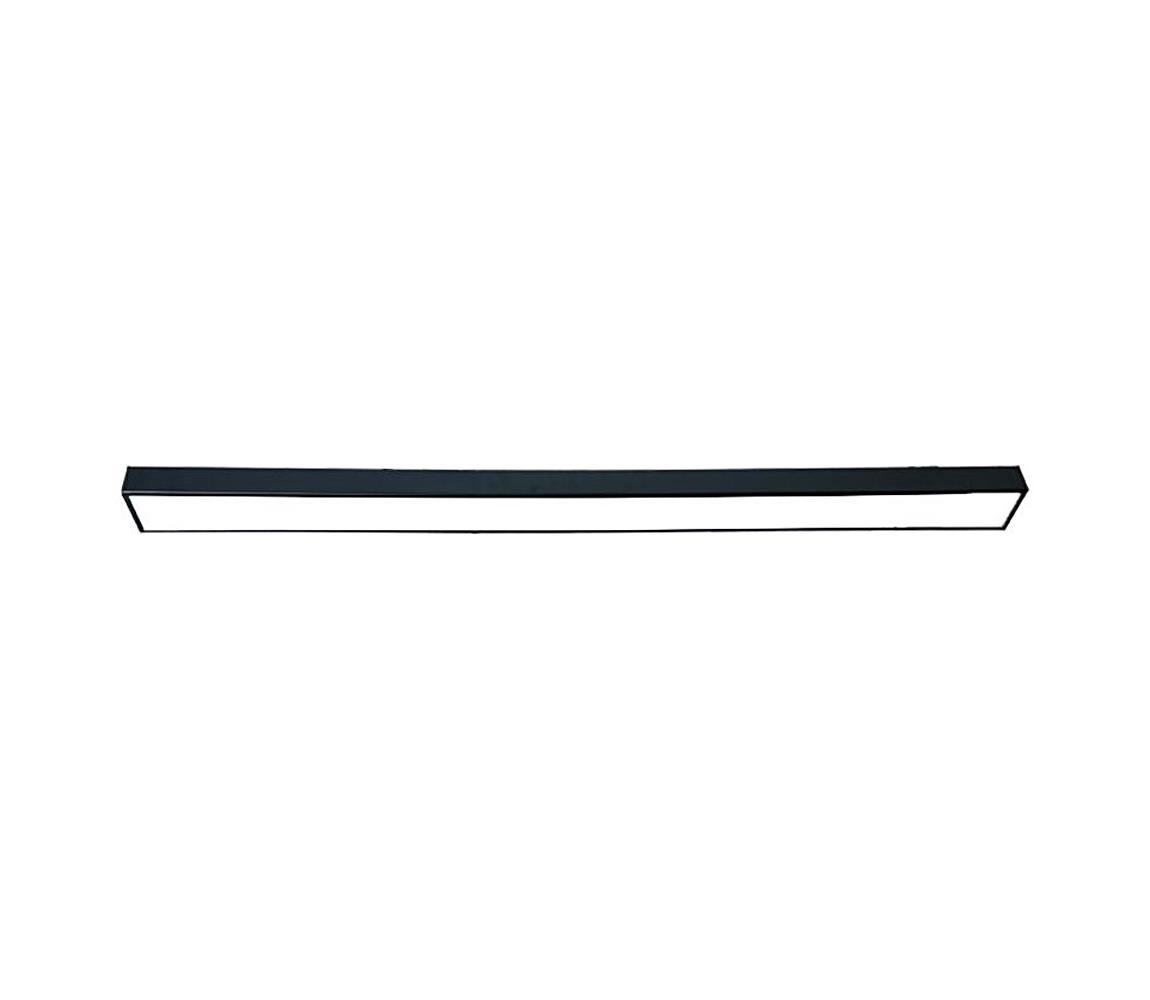 LED Stropní svítidlo LED/32W/230V 4000K 120x7 cm černá LCL7021 – Alasans
