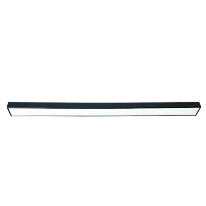 LED Stropní svítidlo LED/32W/230V 4000K 120x7 cm černá