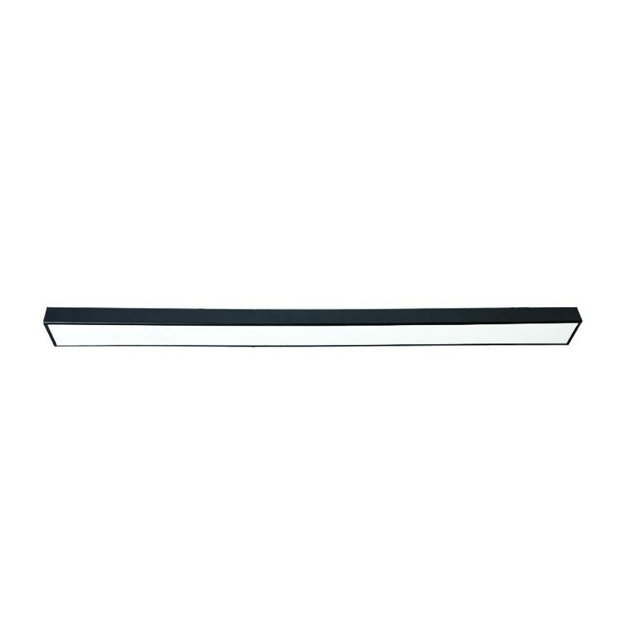 LED Stropní svítidlo LED/32W/230V 4000K 120x7 cm černá