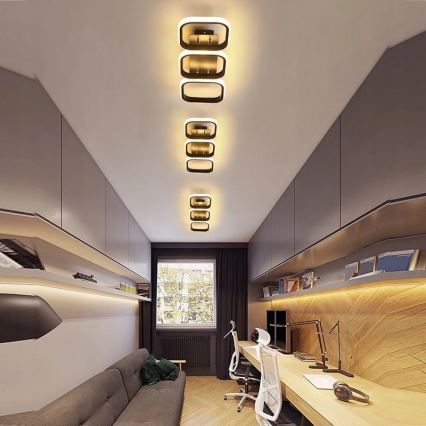LED Stropní svítidlo LED/33W/230V černá