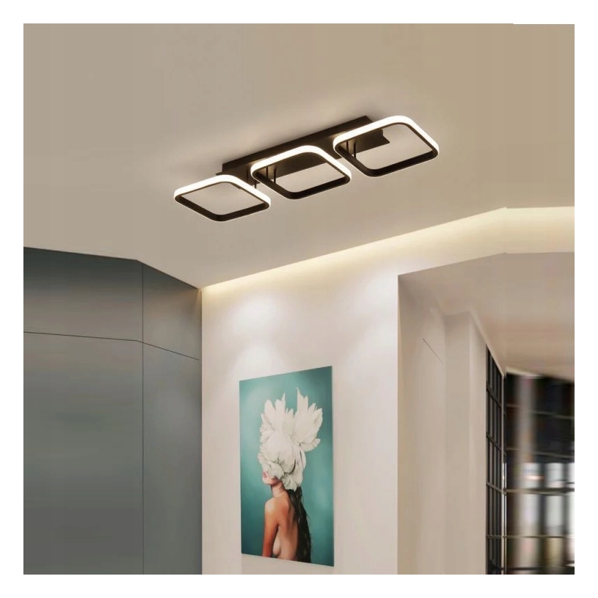 LED Stropní svítidlo LED/33W/230V černá