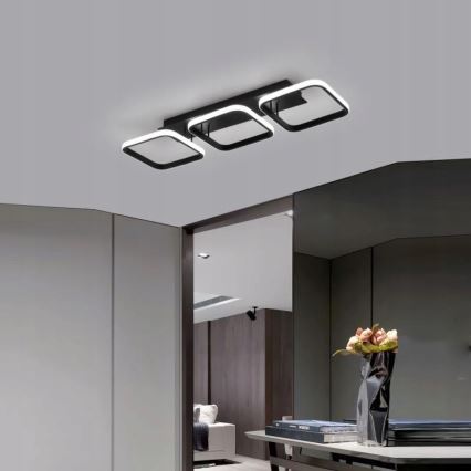 LED Stropní svítidlo LED/33W/230V černá