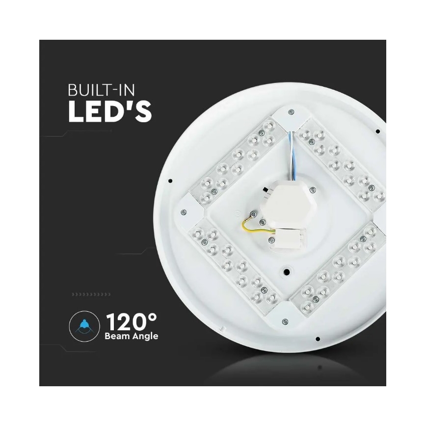 LED Stropní svítidlo LED/36W/230V pr. 50 cm 3000/4000/6400K