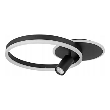 LED Stropní svítidlo LED/38W/230V + 1xGU10/30W černá