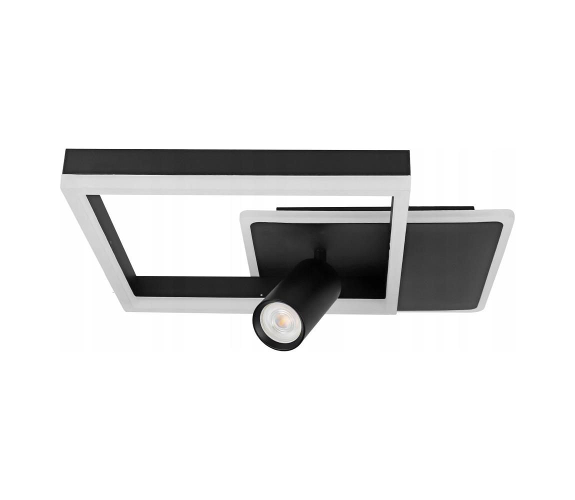 SmartLED LED Stropní svítidlo LED/38W/230V + 1xGU10/30W černá 7938