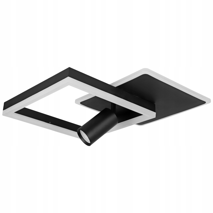 LED Stropní svítidlo LED/38W/230V + 1xGU10/30W černá