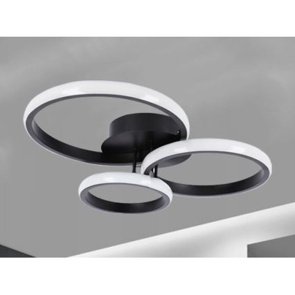 LED Stropní svítidlo LED/38W/230V černá