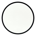 LED Stropní svítidlo LED/40W/230V 3000/4000/6500K pr. 50 cm černá