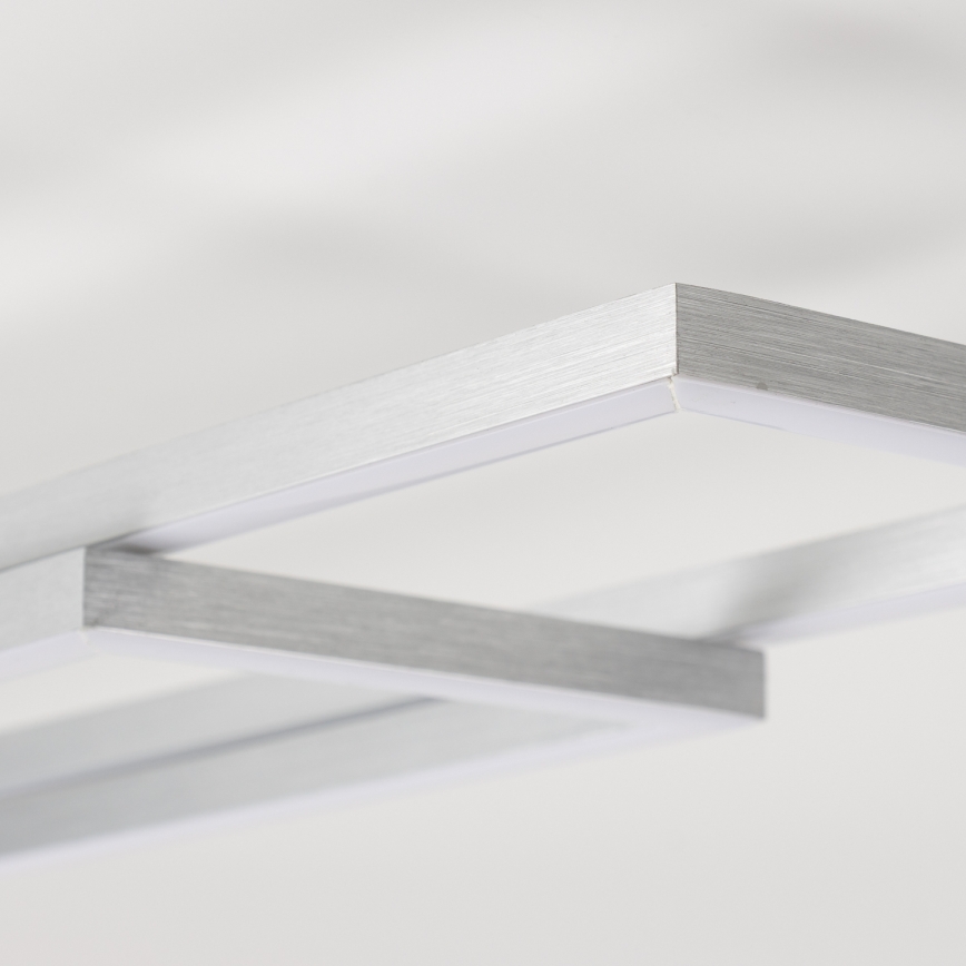 LED Stropní svítidlo LED/40W/230V matný chrom