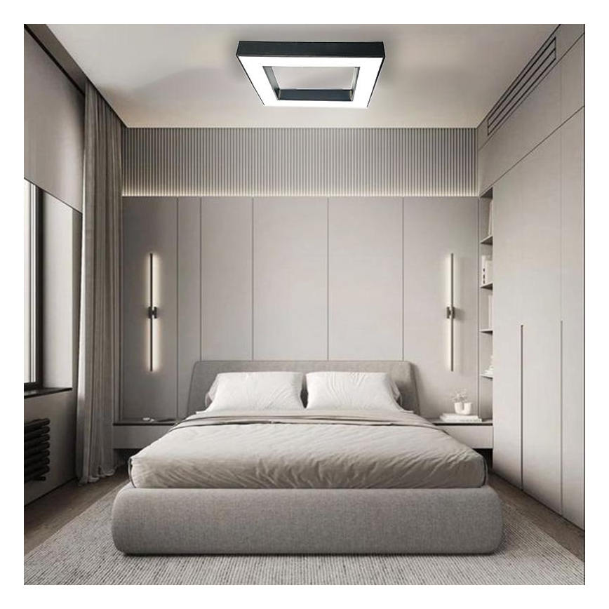 LED Stropní svítidlo LED/55W/230V 4000K 80x80 cm
