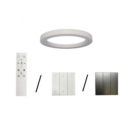 LED Stropní svítidlo LED/80W/230V 3000/4000/6500K pr. 80 cm bílá