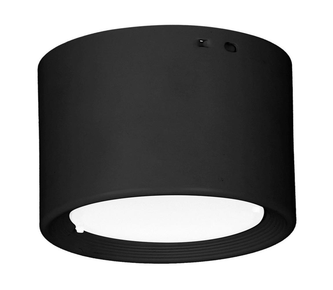Luminex LED Stropní svítidlo LED/9W/230V černá pr. 10 cm LU0897