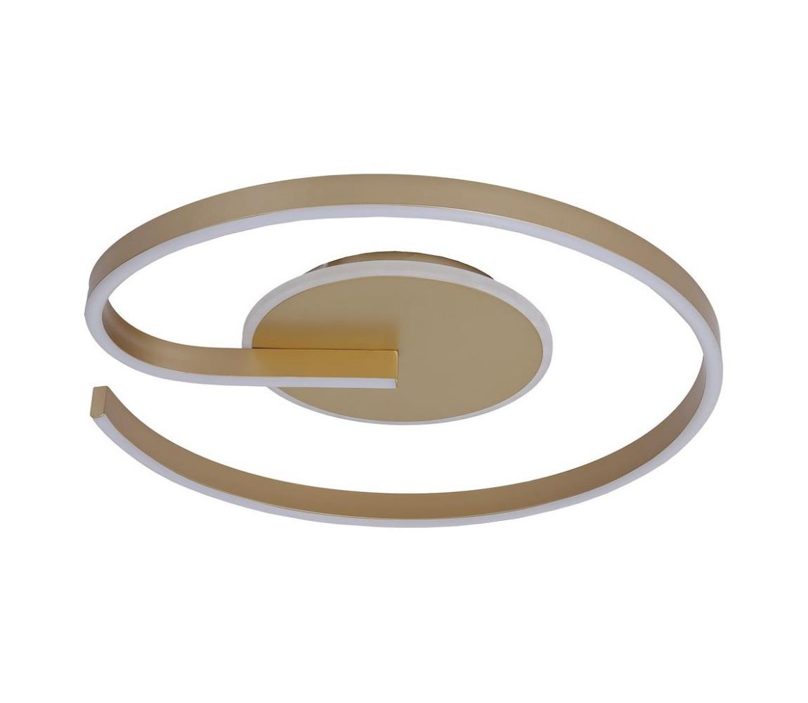 LED Stropní svítidlo LORENZO LED/22W/230V pr. 50 cm zlatá ML1849 – Alasans