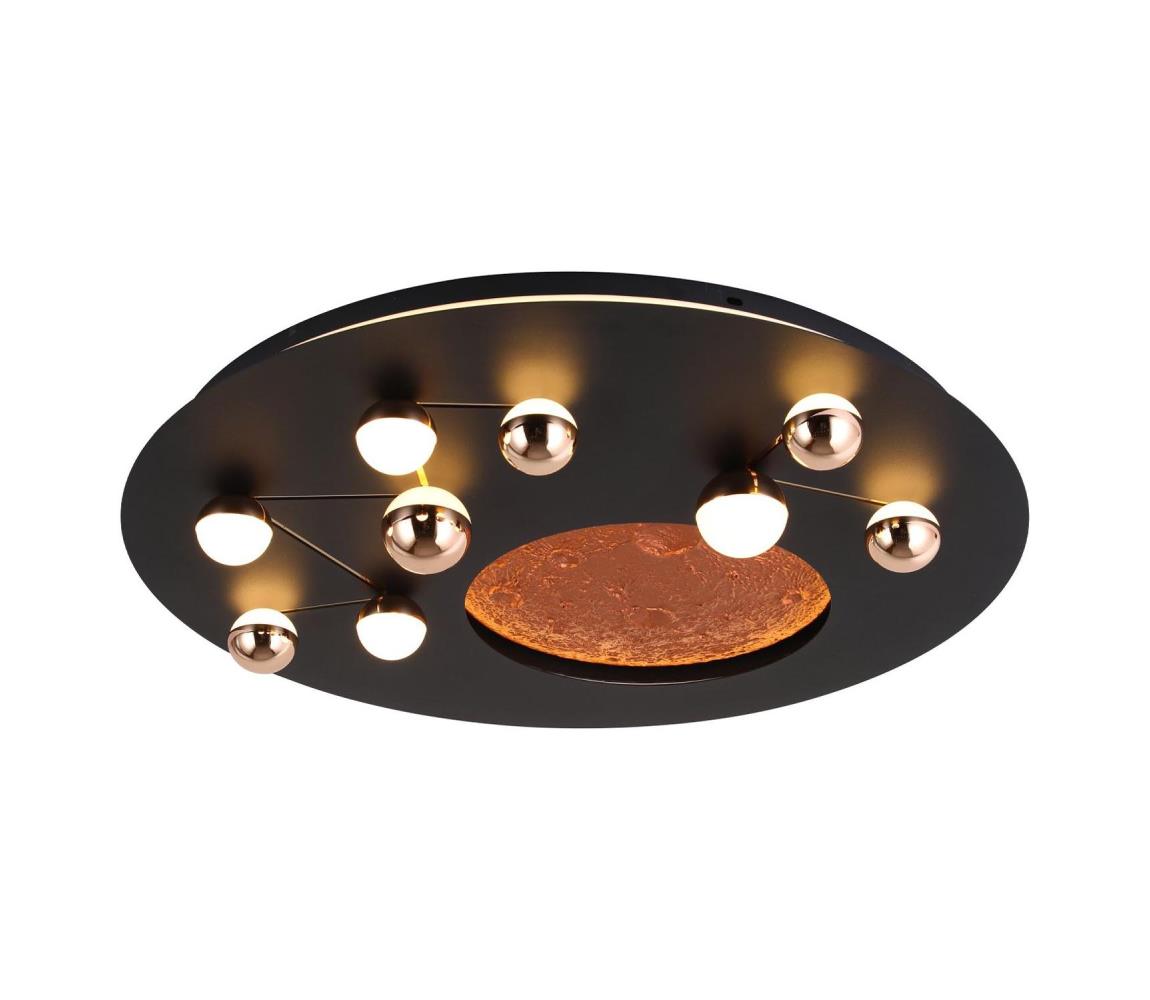 LED Stropní svítidlo MARS LED/58W/230V 3000K černá 701CHD1688 – Alasans
