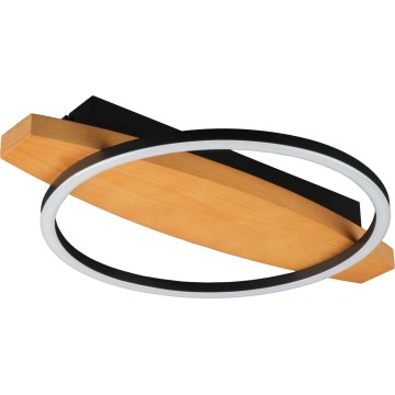 LED Stropní svítidlo MELISA LED/12W/230V 30x40 cm borovice