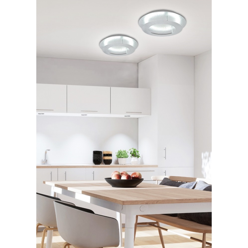 LED Stropní svítidlo MERPLE LED/18W/230V chrom