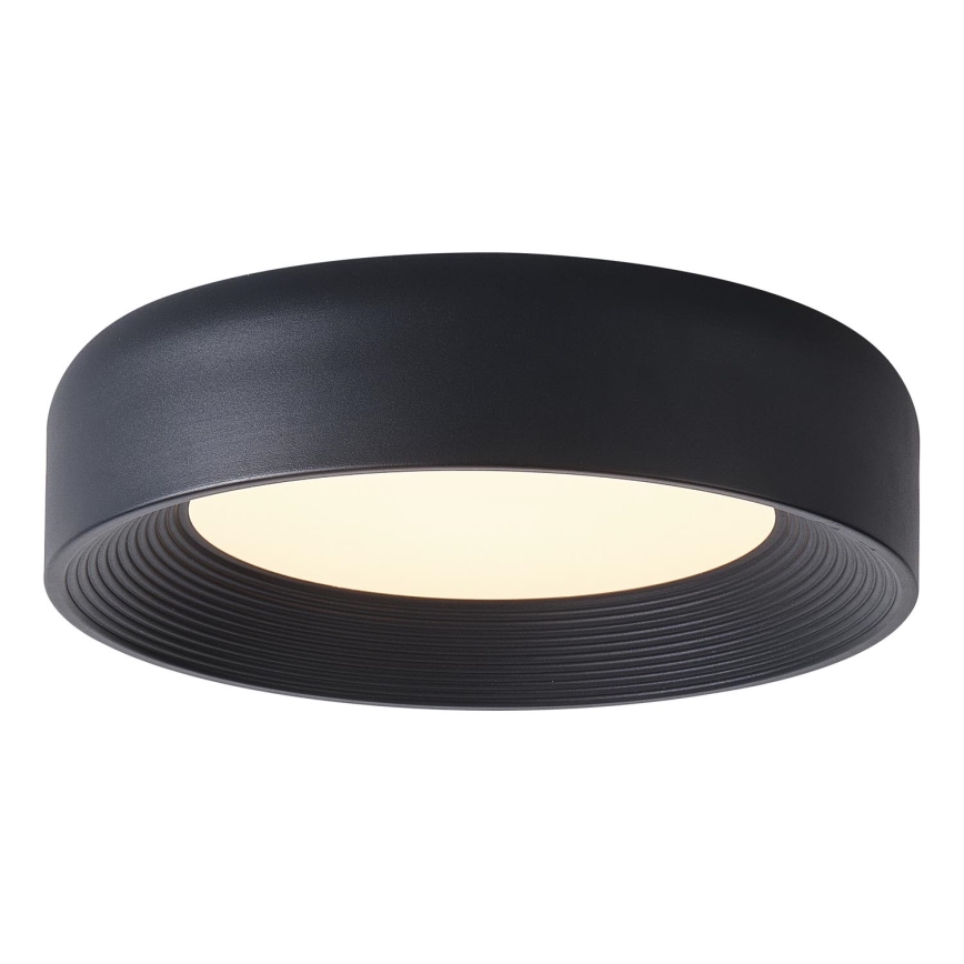 LED Stropní svítidlo MOONLIGHT LED/30W/230V 3000K černá pr. 40 cm