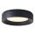 LED Stropní svítidlo MOONLIGHT LED/30W/230V 3000K černá pr. 40 cm